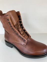 MJUS M64223 Bottines cuir cognac