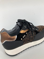 NERO GIARDINI I205180D Sneakers noir/lopard