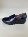 WONDERS C33281 Mocassin mode verni marine