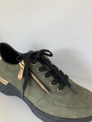 RIEKER Sneakers kaki or N4305-54