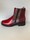 PEDIGIRL Bottines SUQUE verni rouge