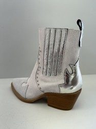 CASTA Bottines DAWN craie argent