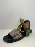 PAPUCEI Sandales vertes OXANA