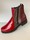 PEDIGIRL Bottines SUQUE verni rouge