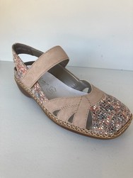 RIEKER 41532-90 Sandales beige