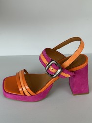 CASTA EDEN Sandales fuschia