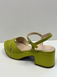 WONDERS D8841 Sandale vert pomme