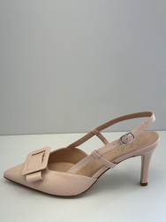 ELATA 10160 Escarpins cuir nude