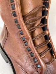 MJUS M64223 Bottines cuir cognac