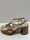 WONDERS L1402 Sandale mtallise