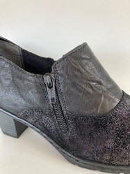 RIEKER 57173-01 Trotteur verni noir